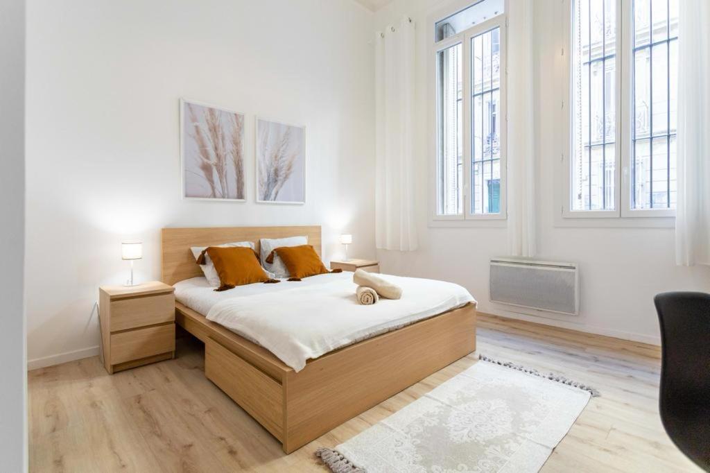Grand T4 Avec 3Sdb - Quartier Joliette - Ideal Familles Et Groupes Marsella Exterior foto